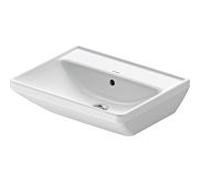 Duravit D-Neo - Lavabo 55x44 cm, sans trou pour robinetterie, blanc 2366550060