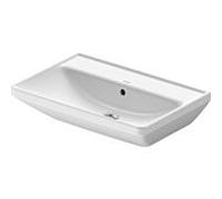 Duravit D-Neo vasque 2366650060 65 x 44 cm, sans trou pour robinetterie, trop-plein, plage de robinetterie, blanc