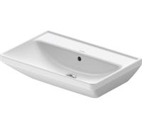 Duravit D-Neo lavabo, 650x440mm, sans trou pour robinet, avec trop-plein, blanc brillant, 2366650060