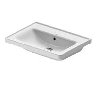 Duravit D-Neo - Lavabo 65x48 cm, sans trou pour robinetterie, blanc 2367650060