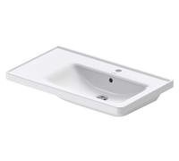 Duravit D-Neo - Lavabo de meuble 80x48 cm, 1 trou pour robinetterie à droite, blanc 2370800000