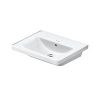Duravit D-Neo lavabo 60x48 cm rectangulaire de meuble blanc brillant 2367600060