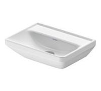 Duravit D-Neo lave-mains 07384500701 sans trop-plein, sans trou pour robinet, white wondergliss