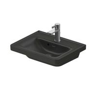 Duravit D-Neo - Lave-mains 50x40 cm, avec trop-plein, trou pour robinet, anthracite 0742501300