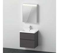 Duravit D-Neo Meuble avec vasque et armoire de toilette, DE0115L4949,