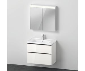 Duravit D-Neo Meuble avec vasque et armoire de toilette, DE011602222,