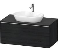 Duravit D-Neo Meuble sous-lavabo sur console suspendu, 1000x459x550mm, 1 tiroir, avec poignée acier inox brossé, DE4948070160000, Couleur: Décor chêne noir mat