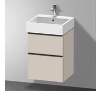 Duravit D-Neo Meuble sous-vasque, 2 tiroirs, DE43700BD910000, DE437009191