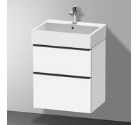 Duravit D-Neo Meuble sous-vasque, 2 tiroirs, DE43710BD180000, DE437101818