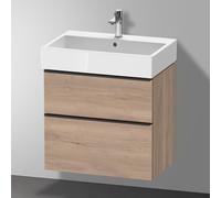 Duravit D-Neo Meuble sous-vasque, 2 tiroirs, DE43720BD550000, DE437207979
