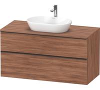 Duravit D-Neo Meuble avec plan de toilette, DE49690BD790000, DE496907979