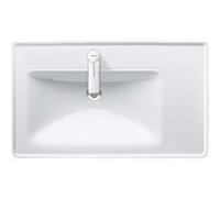 Duravit D-Neo meuble vasque 2369800000 80 x 48 cm, avec trou pour robinet, asymétrique, vasque à gauche, avec trop-plein, avec banc pour robinet