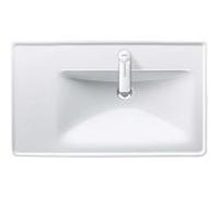Duravit D-Neo meuble vasque 2370800000 80 x 48 cm, avec trou pour robinet, asymétrique, vasque à droite, avec trop-plein, avec banc pour robinet