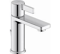 Duravit Mitigeur de lavabo sur pied D-Neo DE1020001010, monocommande Taille M chromé avec bonde