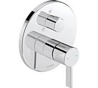 Duravit D-Neo set de finition DE4210012010 robinet de douche à encastrer, avec inverseur, rond, chromé