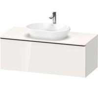 Duravit D-Neo, sous-lavabo en console suspendu, 1200x459x550mm, 1x tiroir, avec poignée noir diamant, DE49490BD220000