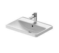 Duravit D-Neo - Vasque à encastrer 60x44 cm, 1 trou pour robinetterie, blanc 0357600027
