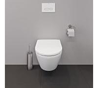 Duravit D-Neo wall washdown WC 25870900001 sans monture, washdown, white wondergliss