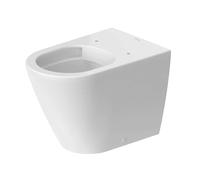 Duravit D-Neo - WC à poser, évacuation Vario, Rimless, Durashield, blanc mat 200309AC00