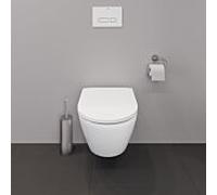 Duravit D-Neo WC suspendu à fond creux 2588090000 37x48cm, 4,5 l, sans rebord, blanc