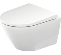 Duravit D-Neo WC suspendu Compact, chasse deau basse, 370x480x400mm, rimless, 2588090000, Couleur: Blanc brillant