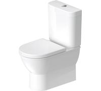 Duravit Darling New Stand WC 213809, pour combinaison avec réservoir de chasse en surface, 630mm, 2138090000, Couleur: Blanc