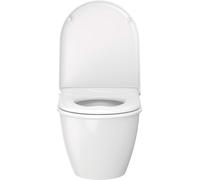 Duravit Darling New WC suspendu 254509, lavable, 540mm, 25450900001, Couleur: Blanc avec Wondergliss