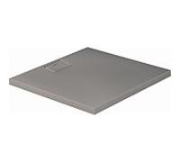 Duravit de douche carré 720146180000000 90 x 90 x 5 cm, gris béton
