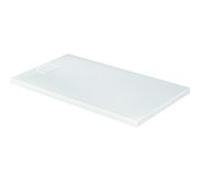 Duravit de douche rectangulaire 720217380000000 140 x 80 x 5 cm, blanc
