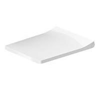 Duravit Design Classics WC - Siège Viu 0021110000 sans mécanisme de fermeture en douceur, charnières en acier inoxydable, amovible, blanc