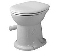 Duravit Design Classics WC sur pied Duraplus 0180010000 pour fermeture à abattant, toilettes sèches, 360x460x420mm, blanc brillant