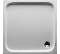 Duravit douche carré 720103000000001 D-Code 720103000000001 D-Code , 1000 x 1000 mm, blanc avec antidérapant