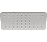 douche de tête Duravit UV0660031070 300x300mm, filetage de raccordement G 2000 /2, acier inoxydable brossé