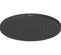Duravit Douche de tête UV0660017046 1 jet Ø 230 mm Noir mat G 1/2