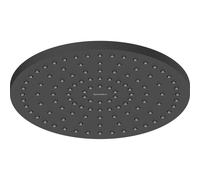 Duravit Douche de tête UV0660018046 1 jet Ø250 mm raccord fileté G1/2 Noir mat