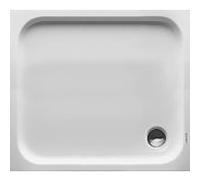 Duravit douche rectangulaire 720107000000001 D-Code 720107000000001 D-Code , 1000 x 900 mm, blanc avec antidérapant