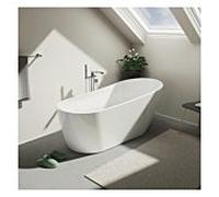 Baignoire Duravit DuraFaro, blanche, à poser, 700567000000000, Exécution: 1700x750mm