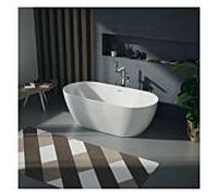 Duravit DuraKanto Baignoire ovale en îlot, 700560000000000,