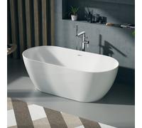 Duravit DuraKanto Baignoire ovale en îlot, 700561030000000,