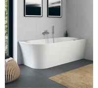 Duravit DuraSenja Baignoire d’angle avec tablier, 700577000000000,