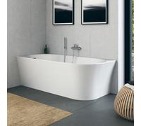 Duravit DuraSenja Baignoire d’angle avec tablier, 700580000000000,