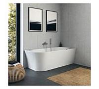 Duravit Baignoire d'angle DuraSenja 700581000000000 170x80cm, coin droit, blanc