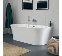 Duravit DuraSenja Baignoire semi-îlot, avec tablier, 700582000000000,