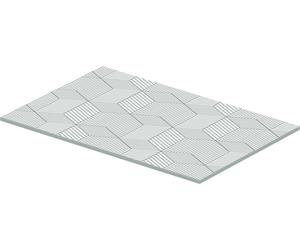 Duravit DuraSquare 57x31cm, pour consoles métalliques 003113/ 003114, 0099688200