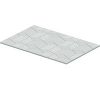 Duravit DuraSquare 57x38cm, pour consoles métalliques 003101 / 003102, 0099648200