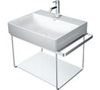 Duravit DuraSquare console en métal 0031021000, applique murale, lavabo 235360, chromé