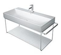 Duravit DuraSquare console en métal 0031041000 suspendue, sur lavabo 235310, chromé