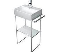 Duravit Console métal DuraSquare 0031091000 51,6x33,3 cm chrome sur pied pour lavabo 073245