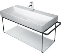 Duravit DuraSquare console en métal 106,5x45,1cm, pour lavabo 235310, montage mural, 0031044600, Couleur: Noir Mat