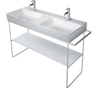 Duravit DuraSquare console en métal 126,5x45,1cm, pour lavabo 235312, sur pied, 0031171000, Couleur: chrome
